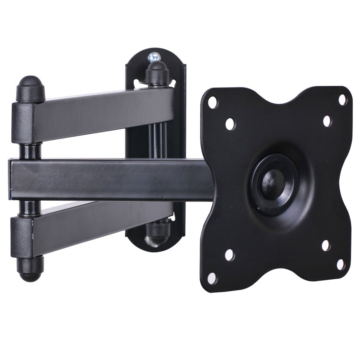 Book Cover VideoSecu ML12B TV LCD Monitor Wall Mount Full Motion 15 inch Extension Arm Articulating Tilt Swivel for Most 19