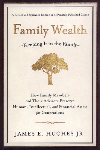 Book Cover Family Wealth: Keeping It in the Family--How Family Members and Their Advisers Preserve Human, Intellectual, and Financial Assets for Generations (Bloomberg)