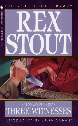 Book Cover Three Witnesses (A Nero Wolfe Mystery Book 26)