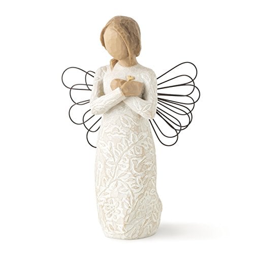 Book Cover Willow Tree Remembrance Angel, sculpted hand-painted figure