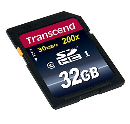 Book Cover Transcend 32GB SDXC/SDHC Class 10 (Premium) Memory Card