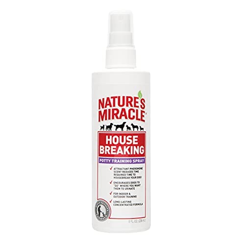 Book Cover Nature's Miracle Housebreaking Potty Training Spray 8oz (P5765)