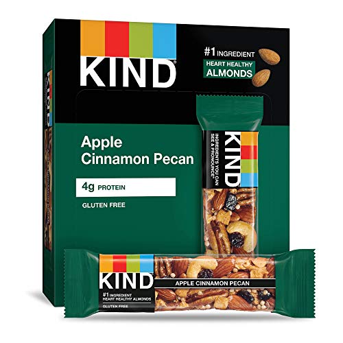 Book Cover Kind Snacks Fruit and Nut Apple/Cinnamon with Pecan Protein Bar