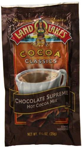 Book Cover Land O Lakes Cocoa Classics, Chocolate Supreme, 1.25-Ounce Packets (Pack of 36)