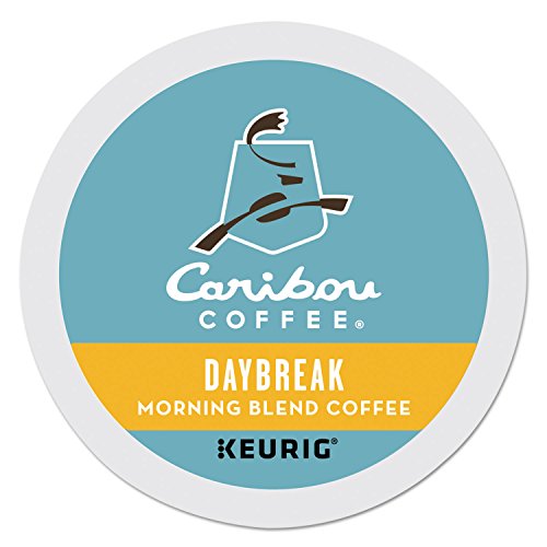 Book Cover Caribou Coffee Daybreak Morning Blend, K-Cups for Keurig Brewers, 24 Count (Pack of 4)