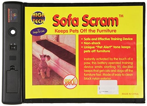 Book Cover High Tech Pet Sofa Scram Sonic Dog & Cat Deterrent Repellent Mat