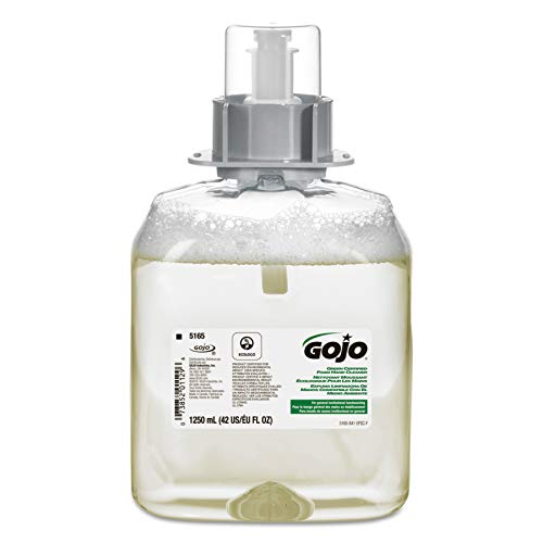 Book Cover GOJO 516503CT FMX Green Seal Foam Handwash Dispenser Refill, Unscented, 1250mL,Green Certified,Compatible with Dispenser #5150-06, 5155-06, 5158-06