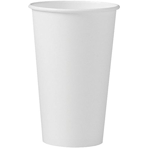 Book Cover Dart 14877 SSP Hot Cup, 316W-2050, 16 oz, White (Pack of 1000)