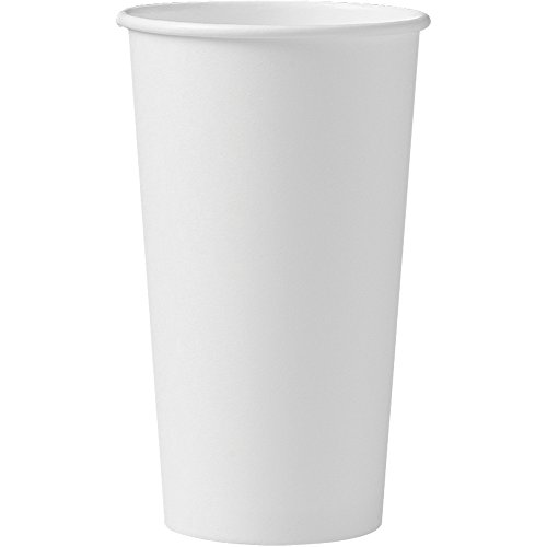 Book Cover Dart 14975 SSP Hot Cup, 420W-2050, 20 oz, White (Pack of 600)