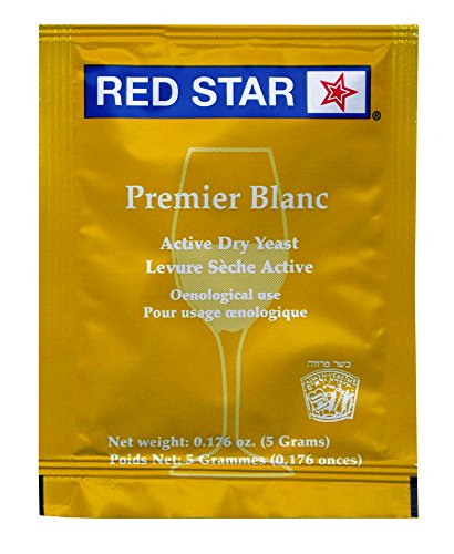 Book Cover Red Star Red Star Premier Blanc Champagne Yeast (Pack of 10)