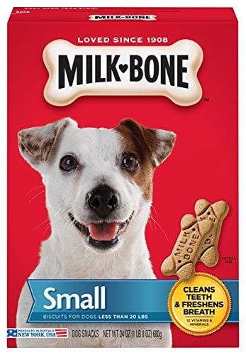 Book Cover Milk-Bone Original Dog Treats for Small Dogs, 24 Ounce (Pack of 4)