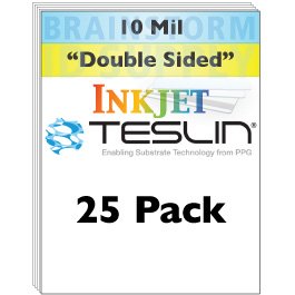 Book Cover Inkjet Teslin Synthetic Paper - 25 Sheets