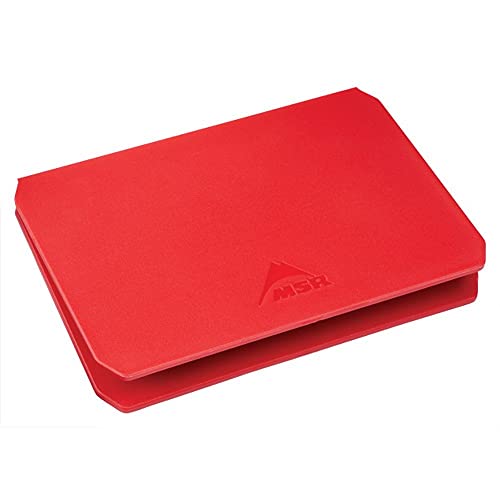 Book Cover MSR Alpine Deluxe Camping Cutting Board, One Size, Red