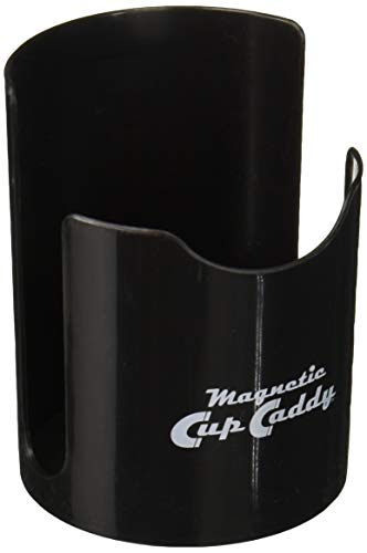 Book Cover Master Magnetics 7583 Magnetic Cup Caddy Holder - Black - Keep Your Favorite Beverage at Hand