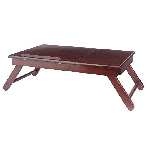 Book Cover Winsome Alden Walnut Bed Tray