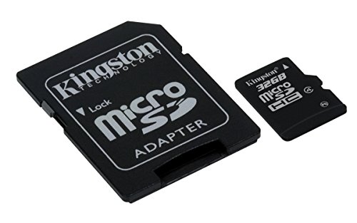 Book Cover Kingston Digital 32 GB microSDHC Flash Memory Card SDC4/32GB