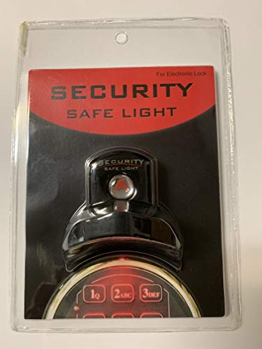 Book Cover Cannon Safe - Security Safe Light for Safes, Magnetic Mount for Electronic Safe Locks, Red LED SSL-03