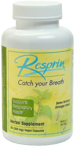 Book Cover Resprin Natural Breathing Enhancement 500 Mg. - 90 Capsules