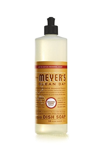 Book Cover Mrs Meyers Clean Day Liquid, Orange Clove 16.0000 OZ (Pack of 6)