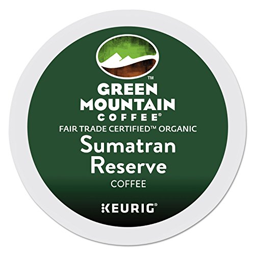 Book Cover Green Mountain Fair Trade Organic Sumatran Reserve Dark Roast 4 Boxes of 24 K-Cups