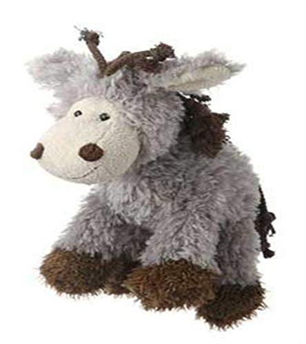 Book Cover Multipet's Mane Event 11-Inch Donkey Plush Dog Toy