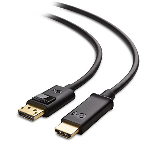 Book Cover Cable Matters Gold Plated DisplayPort to HDMI Cable 3 Metres