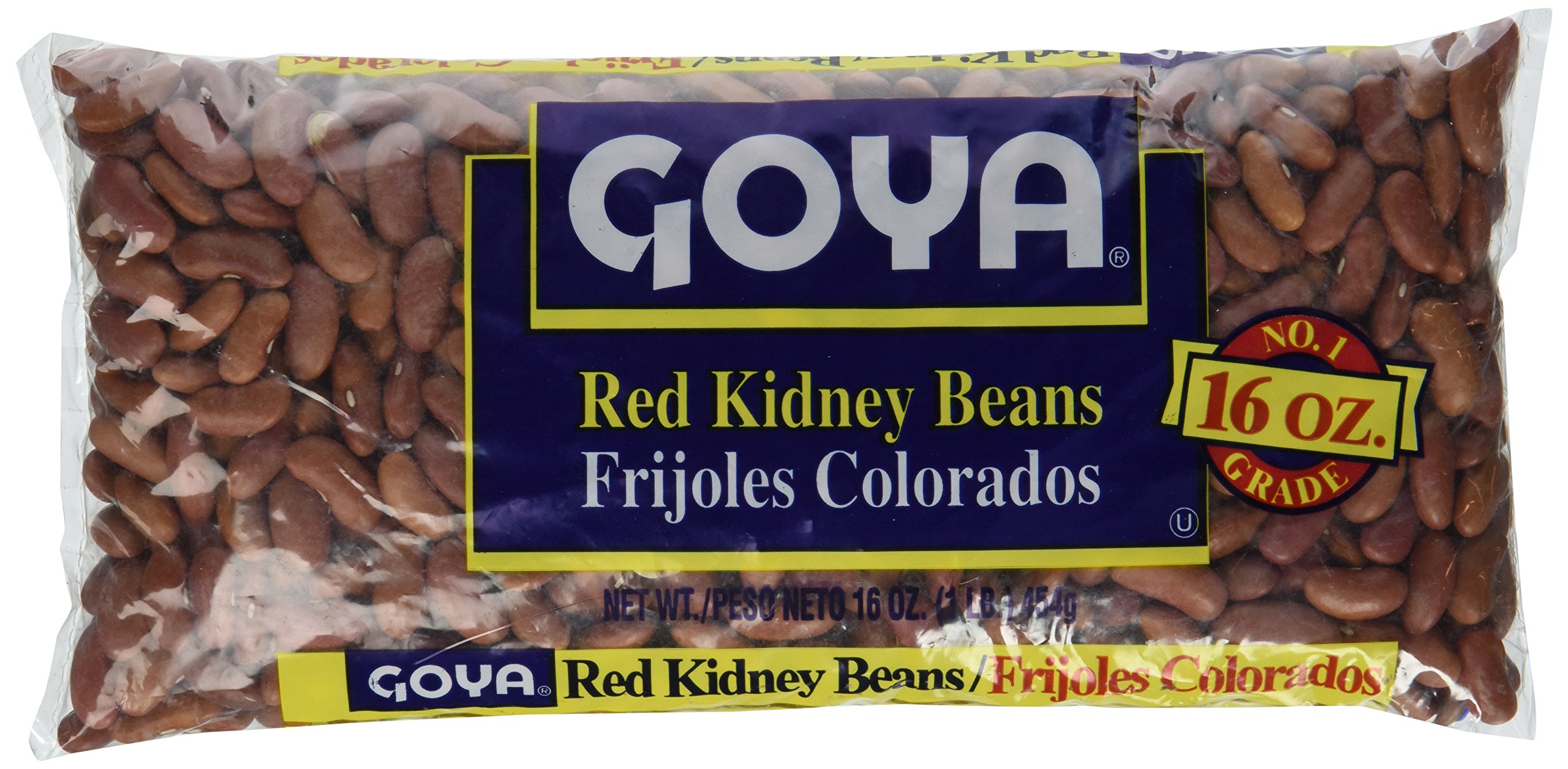 Book Cover Goya Red Kidney Beans Dry 450 g (3-Pack)