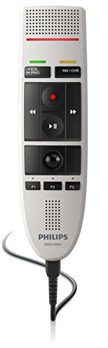 Book Cover PHILIPS LFH3200 SpeechMike III Pro (Push Button Operation) USB Professional PC-Dictation Microphone