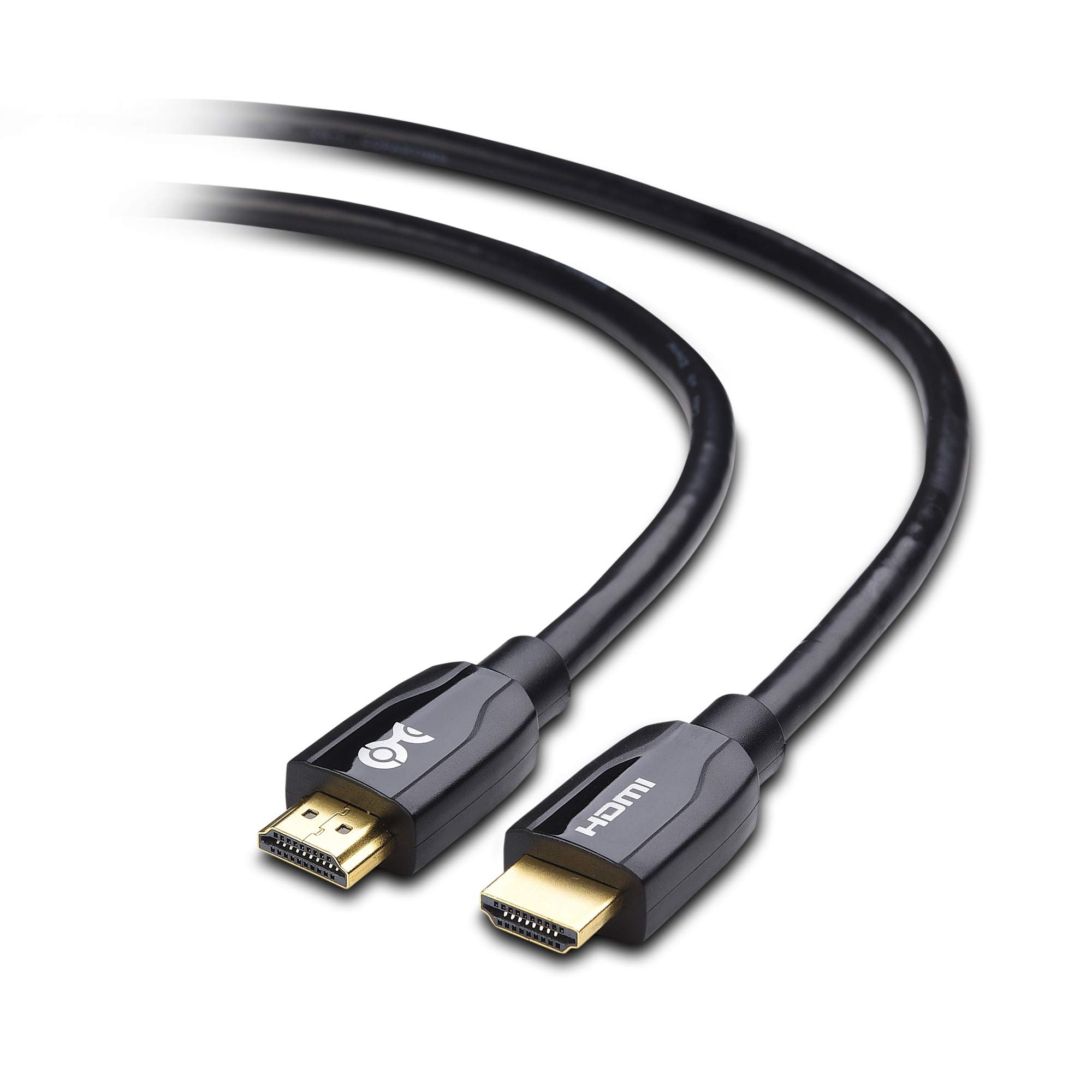 Book Cover Cable Matters [Premium Certified] HDMI to HDMI Cable 15 ft (Premium HDMI Cable) with 4K HDR Support in Black 15 ft Black