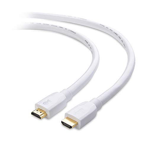 Book Cover Cable Matters Premium Certified White HDMI Cable (Premium HDMI Cable) with 4K HDR Support - 3m