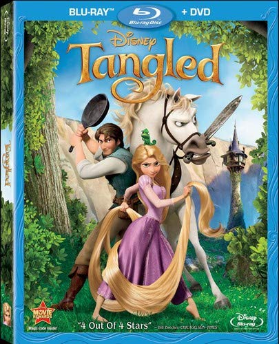 Book Cover Tangled (Two-Disc Blu-ray/DVD Combo)