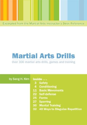 Book Cover Martial Arts Drills