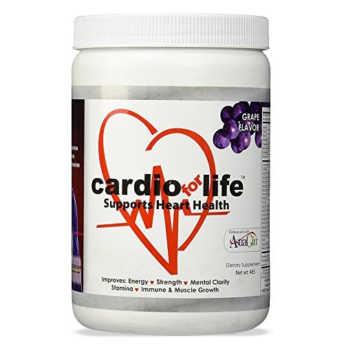 Book Cover CardioForLife - 16 oz. Powder w/ AstraGin - Grape Flavor
