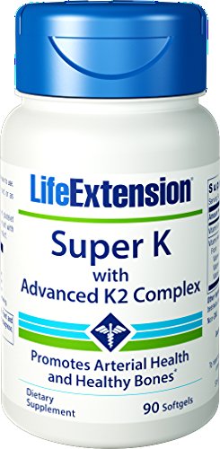 Book Cover Life Extension Super K with Advanced K2 Complex 90 softgels