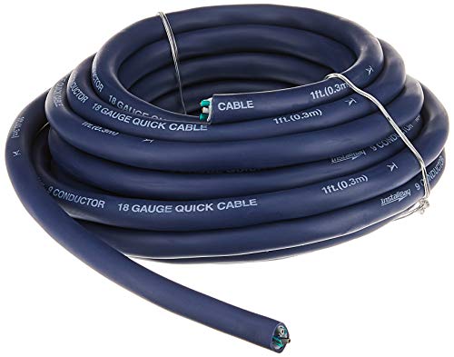 Book Cover Metra MC918-20 20-Feet Nine-Conductor 18 AWG Twisted Multi-Use Cable