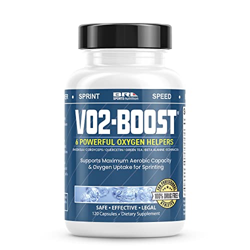 Book Cover VO2-Boost Natural Endurance and Oxygen Supplement to Help VO2 max w/Rhodiola Rosea, B12, and Alpha Lipoic Acid (120 Capsules) (30 Day Supply)
