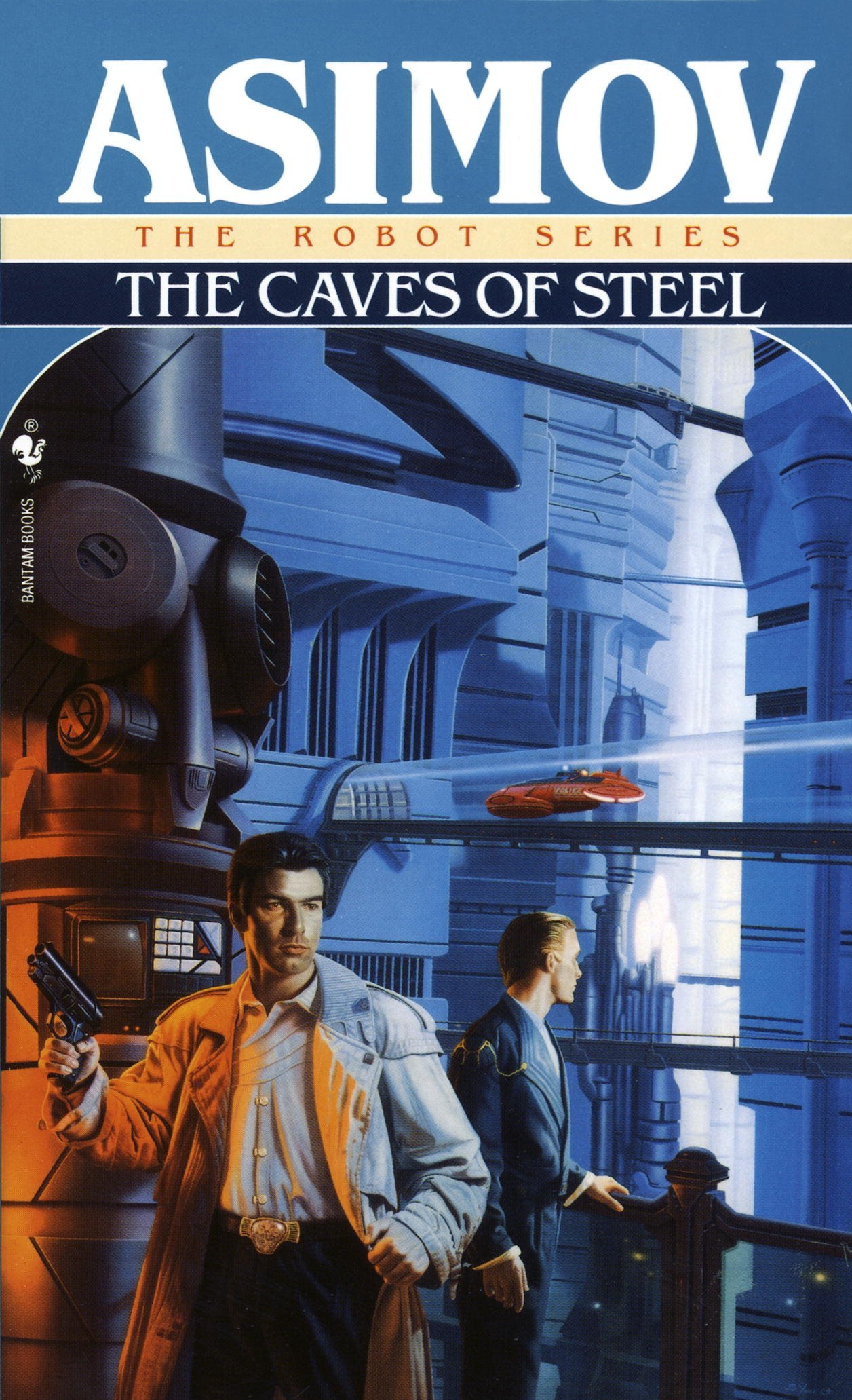 Book Cover The Caves of Steel (The Robot Series Book 1)
