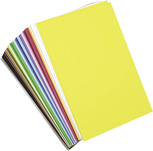 Book Cover Darice Foam Sheets 6 x 9-inch 40/Pkg-Assorted Colors, 6