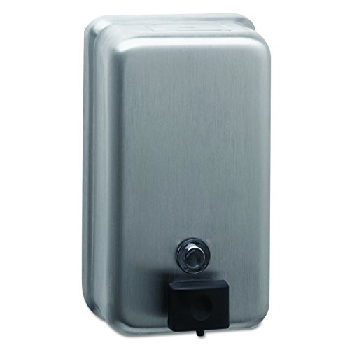 Book Cover Bobrick 2111 ClassicSeries Surface-Mounted Soap Dispenser, 40oz, Stainless Steel