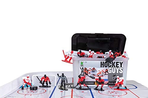 Book Cover Kaskey Kids Blackhawks vs Red Wings NHLÂ® Hockey Guys Action Figure Set â€“ 27 Pieces and Accessories