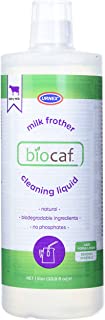 Book Cover Biocaf Espresso Machine Milk Cleaning Liquid - 1 Liter - Safe Biodegradable Phosphate-Free and Odorless for Auto-Frother, Steam Wands, and Milk Vessels, Such as Steel Pitchers