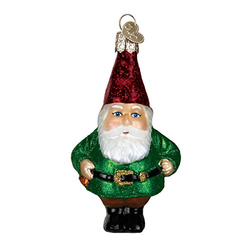 Book Cover Old World Christmas Ornaments: Garden Gifts Glass Blown Ornaments for Christmas Tree, Gnome