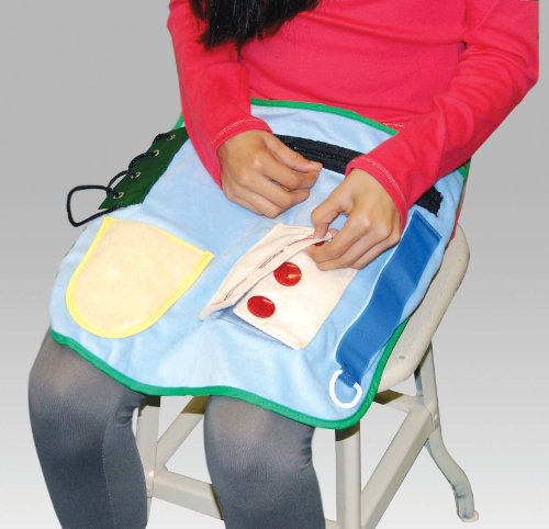 Book Cover Special Needs Sensory Activity Apron (Adult Size)