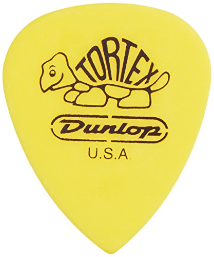 Book Cover Dunlop 462P.73 Tortex TIII, Yellow, .73mm, 12/Player's Pack