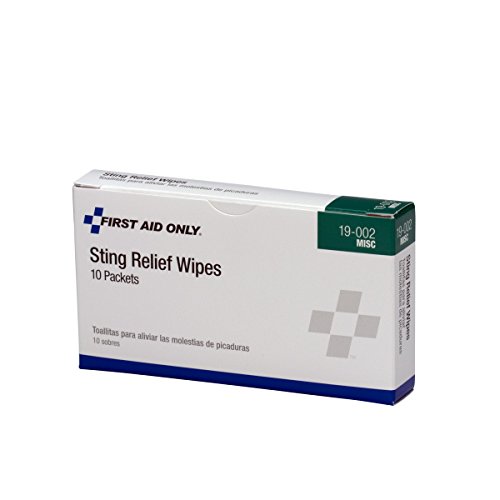 Book Cover Pac-Kit 19-002 Sting Relief Swab (Box of 10)