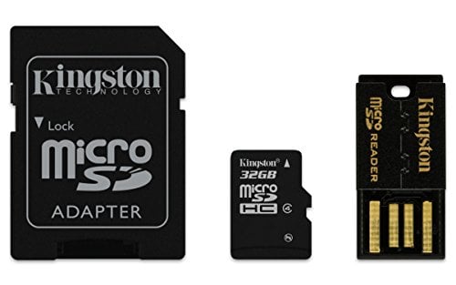Book Cover Kingston Digital Multi-Kit/Mobility Kit 32 GB Flash Memory Card Reader, MBLY4G2/32GB