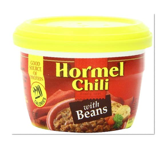 Book Cover Hormel Micro Cup Chili with Beans, 7.38 Ounce 12 pack