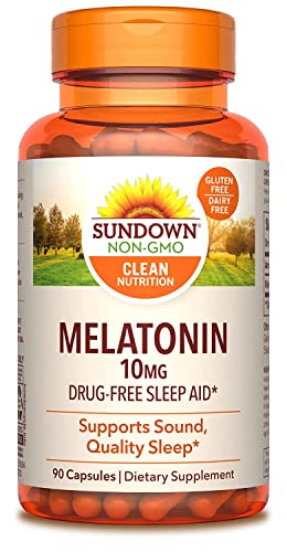 Book Cover Sundown Melatonin 10 Mg, 90 Capsules