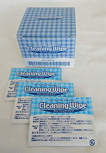 Book Cover Fujitsu PA03950-0419 Scanner Consumable Cleaning Wipes, 24/pack