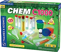 Book Cover Thames & Kosmos Chem C1000 Chemistry Set | Science Kit with 125 Experiments | 80 Page Lab Manual | Student Laboratory Quality Instruments & Chemicals | Parentsâ€™ Choice Gold Award Winner